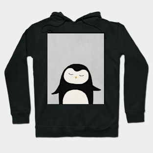 Pinguin, Abstract, Mid century modern kids wall art, Nursery room Hoodie